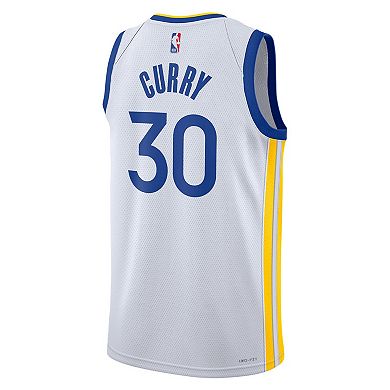 Unisex Nike Stephen Curry White Golden State Warriors Swingman Jersey - Association Edition