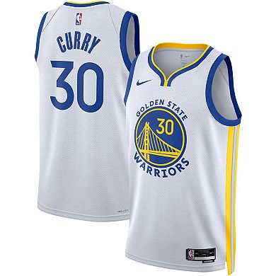 Unisex Nike Stephen Curry White Golden State Warriors Swingman Jersey - Association Edition