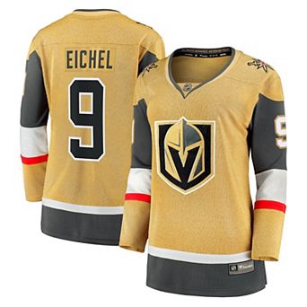 Women's Fanatics Branded Jack Eichel Gold Vegas Golden Knights Alternate Premier Breakaway Player Jersey