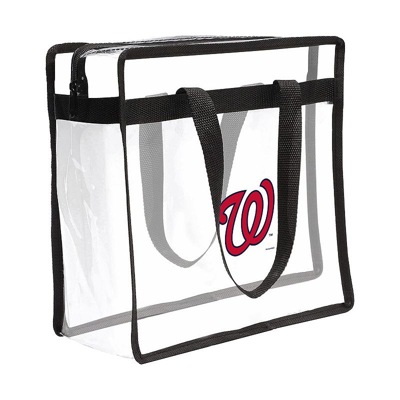 WinCraft Washington Nationals Clear Tote Bag, Team