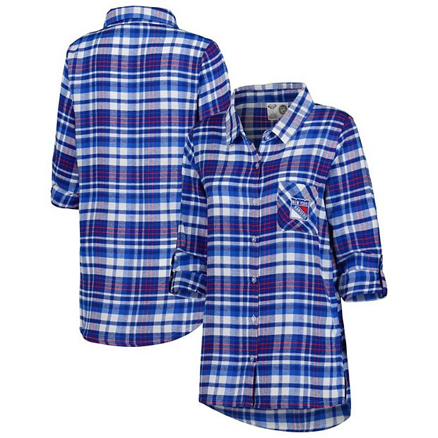 Women's Buffalo Bills Concepts Sport Royal Mainstay Plaid Full