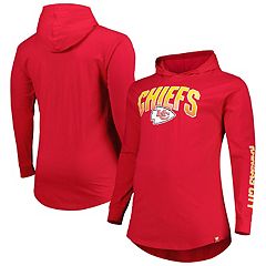 Nike Men's Kansas City Chiefs Sideline Club Red Pullover Hoodie