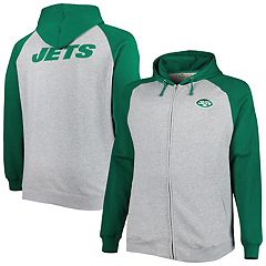 Men's Nike Green/Black New York Jets Sideline Player Quarter-Zip Hoodie