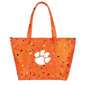 Women's Clemson Tigers Terazzo Weekender Tote Bag