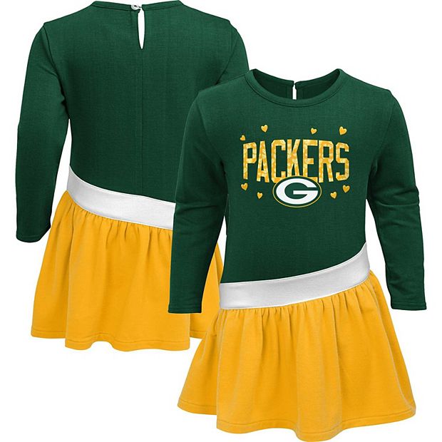 Green bay outlet packers toddler jersey