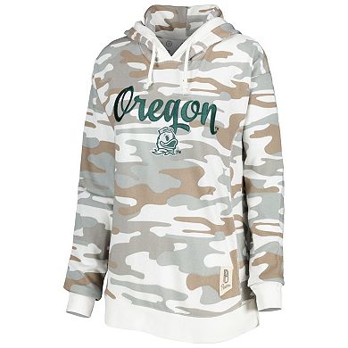 Women's Pressbox Camo Oregon Ducks San Pablo Pullover Hoodie
