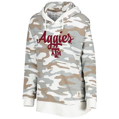 Women's Pressbox Camo Texas A&M Aggies San Pablo Pullover Hoodie