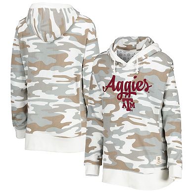 Women's Pressbox Camo Texas A&M Aggies San Pablo Pullover Hoodie