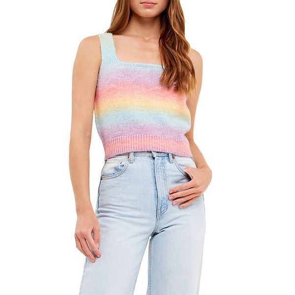 Multicolor Knit Top