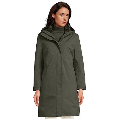 Petite Lands End Insulated 3 in 1 Primaloft Parka Jacket