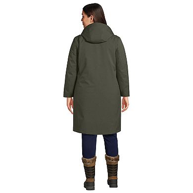 Plus Size Lands' End Insulated 3-in-1 Primaloft Parka