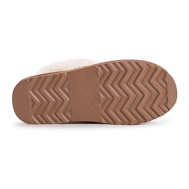 MUK LUKS® Dawn Suede Women's Scuff Slippers