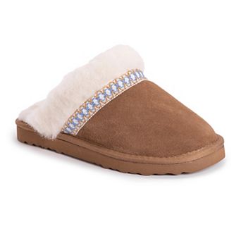MUK LUKS® Dawn Suede Women's Scuff Slippers