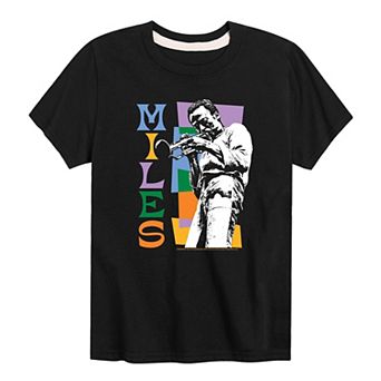 Boys 8-20 Miles Davis Colorblock Tee