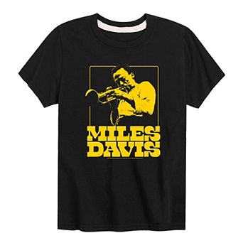 Boys 8-20 Miles Davis Gold Tee