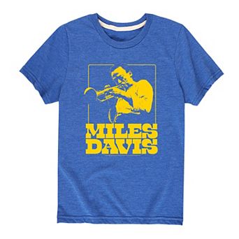 Boys 8-20 Miles Davis Gold Tee