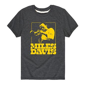 Boys 8-20 Miles Davis Gold Tee