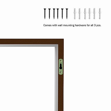 Lavish Home Floating Cube Wall Shelf 3-piece Set