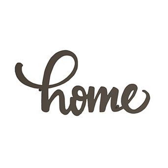 Lavish Home Metal Cutout "Home" Wall Decor