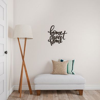 Lavish Home Metal Cutout "Home Sweet Home" Wall Decor
