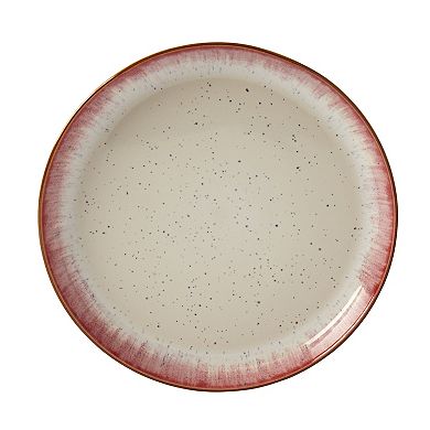 Tabletops Gallery Hanover Berry Reactive Glaze Stoneware 12-pc. Dinnerware Set