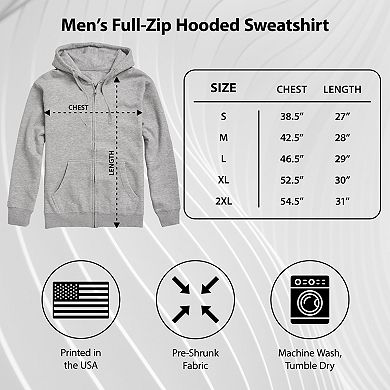 Men's The Beatles Zip Up Hoodie