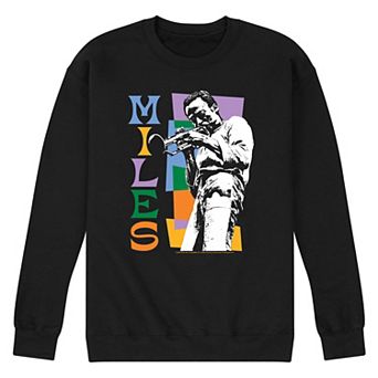 Men's Miles Davis Color Block Sweatshirt