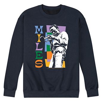 Men's Miles Davis Color Block Sweatshirt