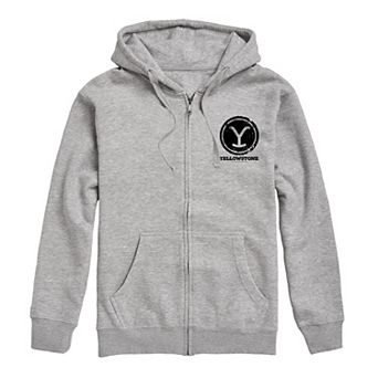 Men's Yellowstone Y Brand Zip Hoodie