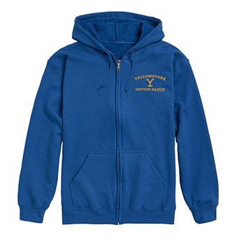 Men's Yellowstone Dutton Ranch Zip Hoodie