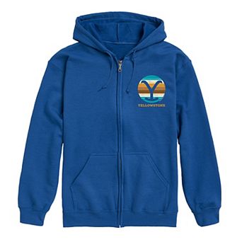 Men's Yellowstone Y Brand Blanket Zip Hoodie