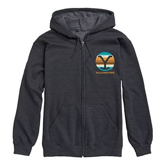 Men's Yellowstone Y Brand Blanket Zip Hoodie