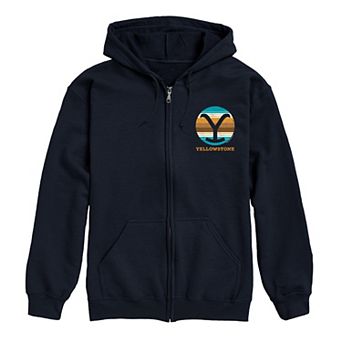 Men's Yellowstone Y Brand Blanket Zip Hoodie