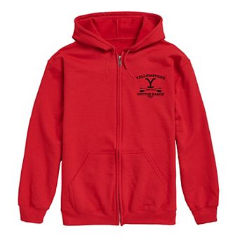Men's Yellowstone Stone Dutton Zip Hoodie