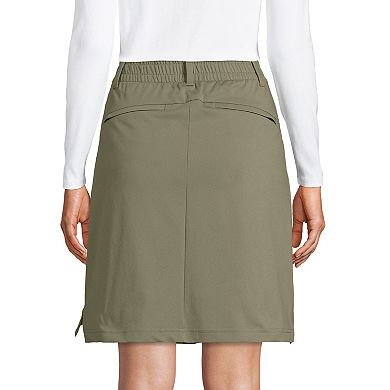 Women's Lands' End Flex High Rise Pull On Skort