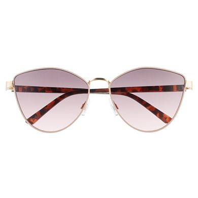 Women's LC Lauren Conrad Mayim Medium Metal Cat Eye Sunglasses