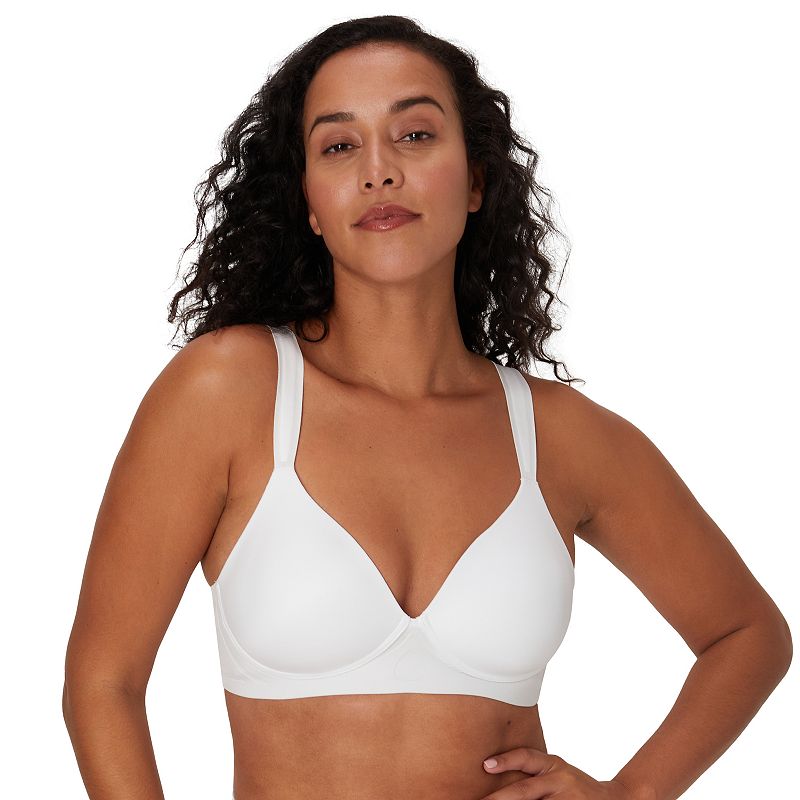 Bali® Comfort Revolution® Ultimate Wireless Support Bra DF3462, Women's, Size: Large, White