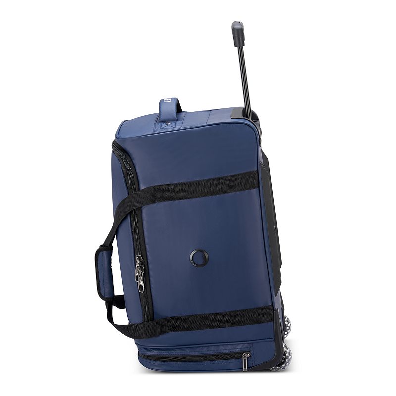 DELSEY PARIS Raspail Rolling Carry-On Wheeled Duffel Bag, Blue