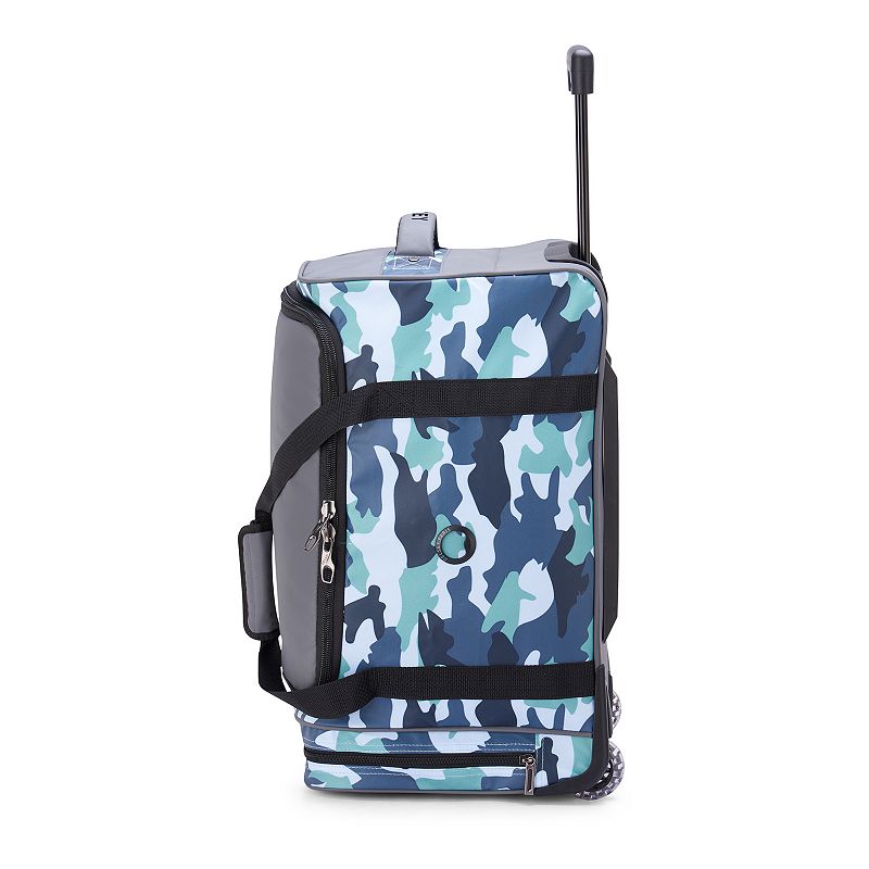 DELSEY PARIS Raspail Rolling Carry-On Wheeled Duffel Bag, Multi