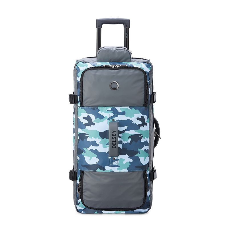 Delsey Raspail Rolling 28-Inch Carry-On Wheeled Duffel Bag, Multicolor, 28 