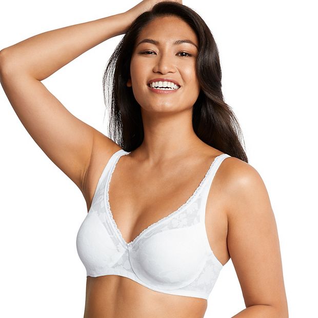 Bali Womens Passion for Comfort Underwire Bra - Best-Seller, 42D, White