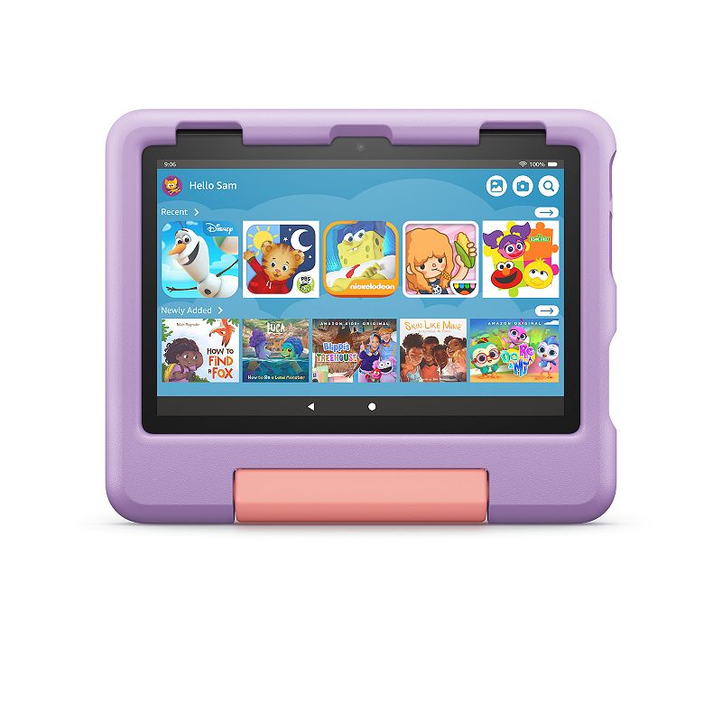 UPC 841667172507 product image for Amazon Fire HD 8 Kids 32 GB Tablet with 8-in. HD Display - 2022 Release, Purple | upcitemdb.com