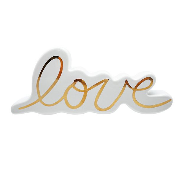 Sonoma Goods For Life® Cursive Love Table Decor