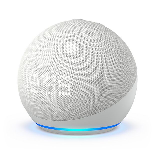 EchoDot - Glacier White Highlight - Compact Design