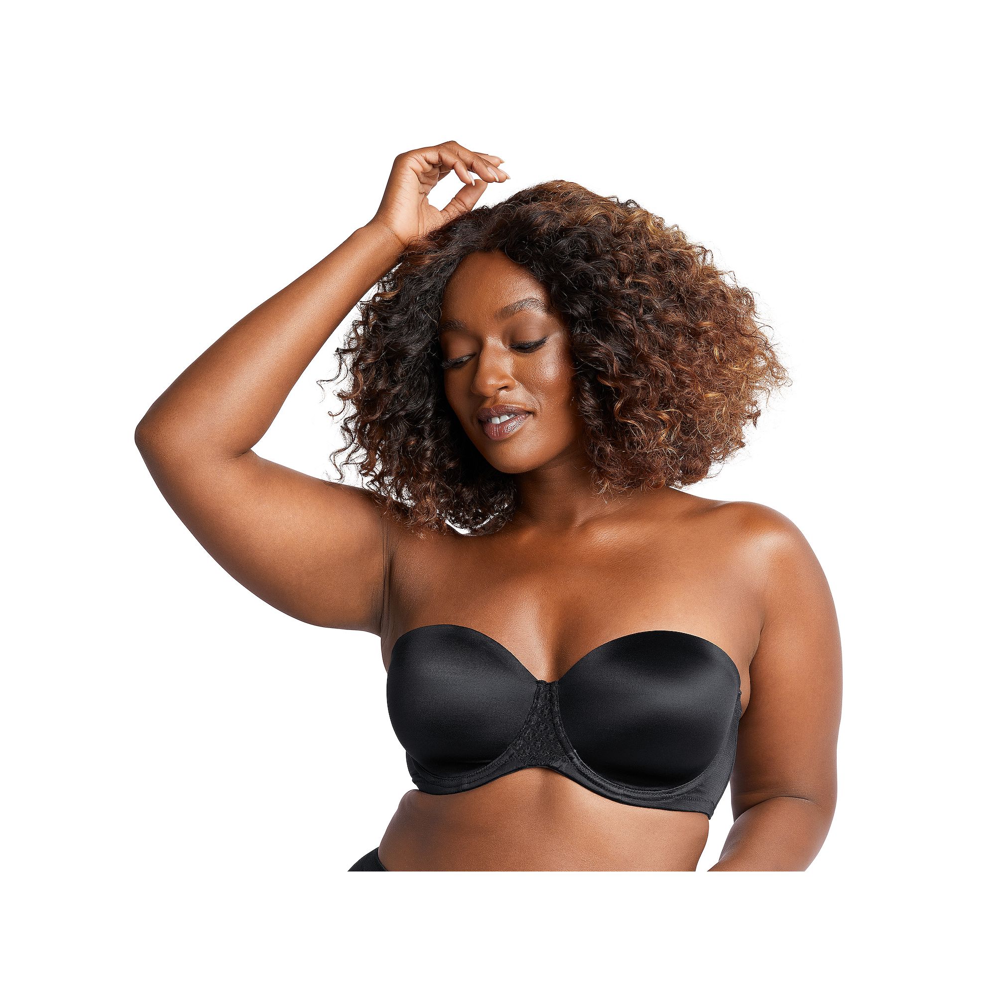 Bali One Smooth U Stay in Place Strapless Underwire Bra DF6599, Womens, Si