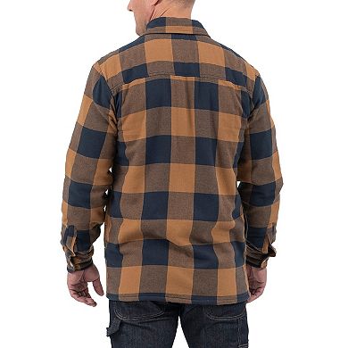 Big & Tall Dickies Flannel Shirt Jacket