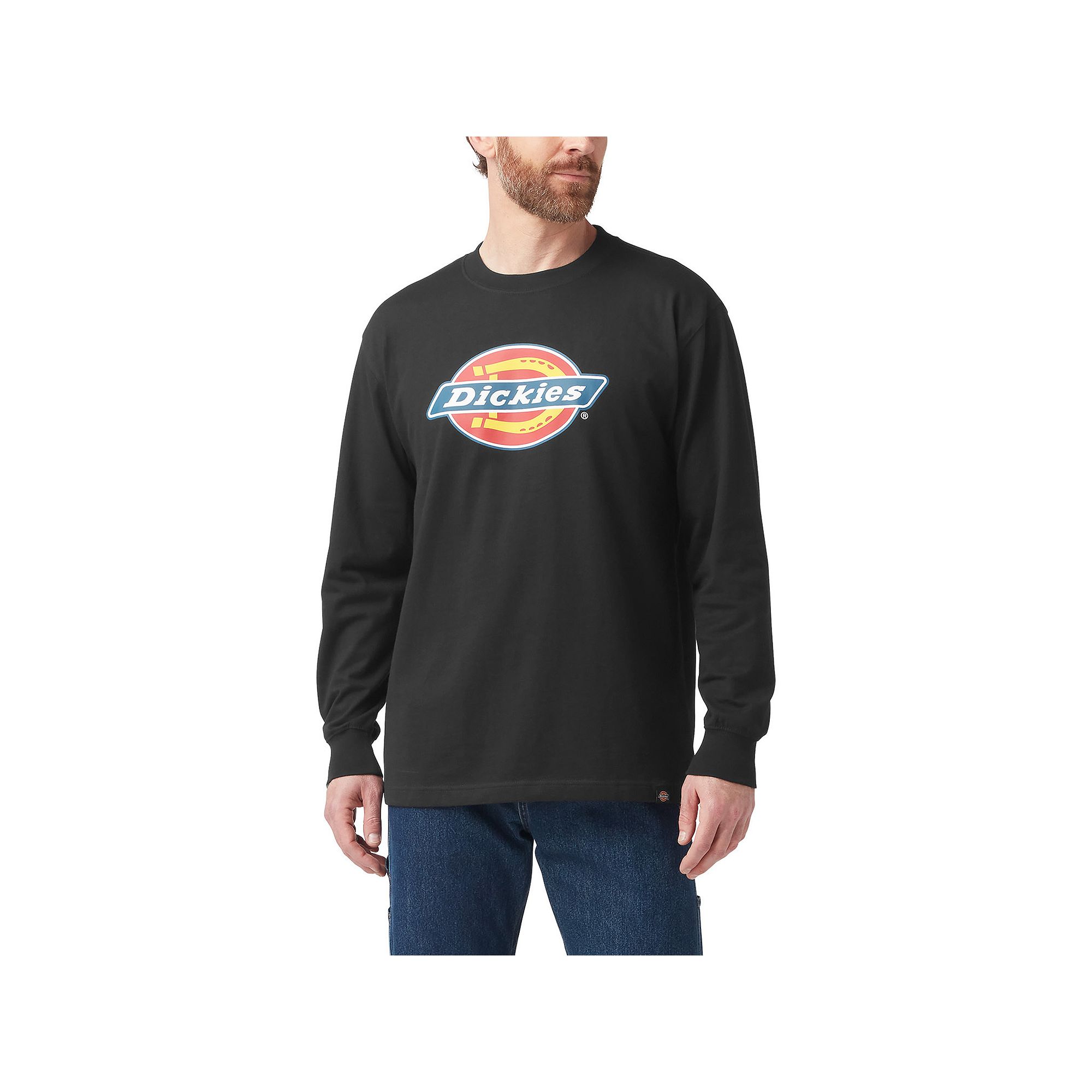 Big & Tall Dickies Wordmark Graphic Long Sleeve Tee, Mens, Size: Large Tal