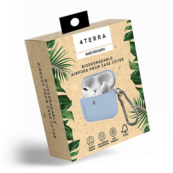 4TERRA Biodegradable Airpod Pro Case Cover Light Blue