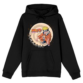 Men's Naruto Main Character Kanji Hoodie