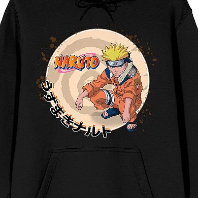 Men's Naruto Main Character Kanji Hoodie